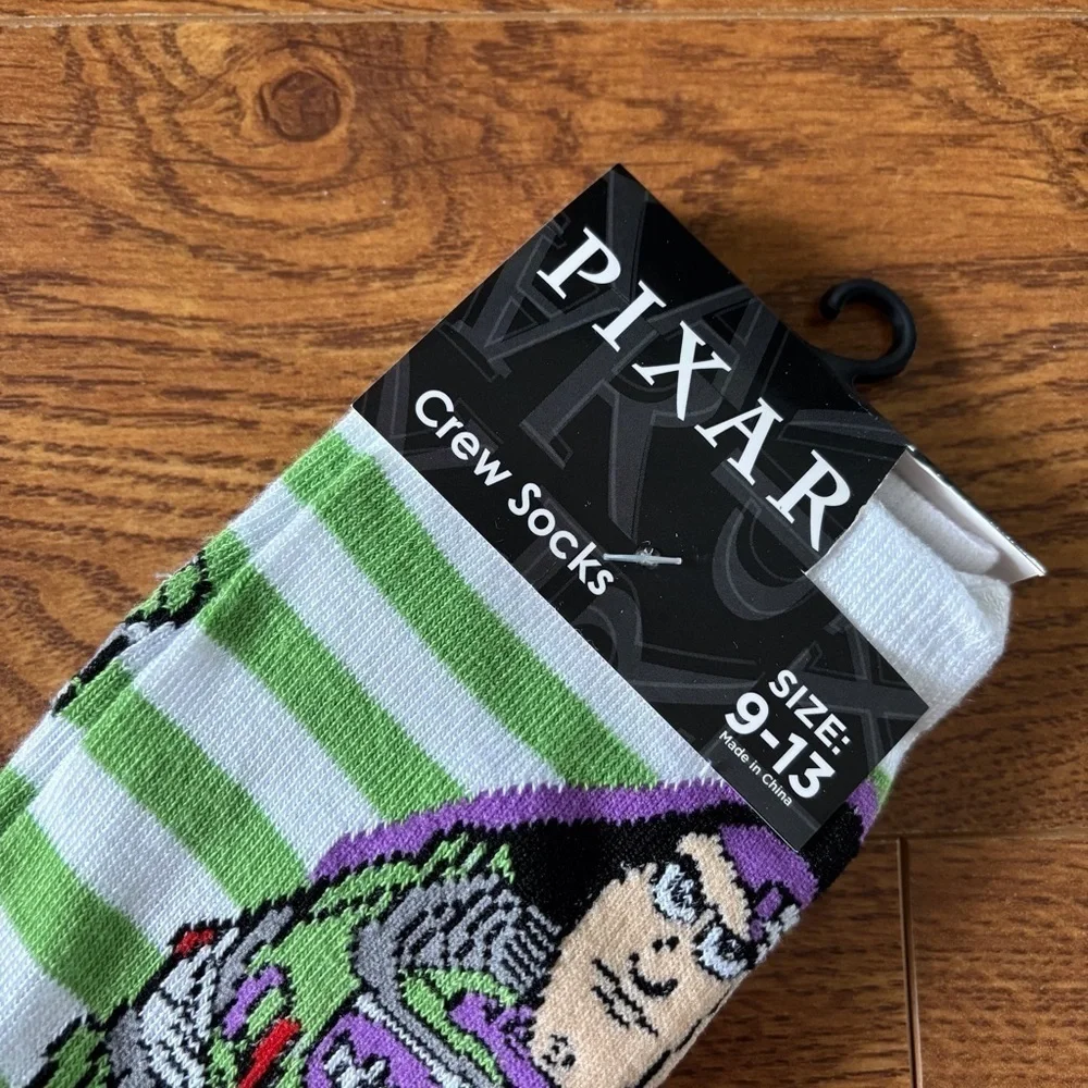 Disney Pixar Toy Story: Buzz Lightyear crew socks